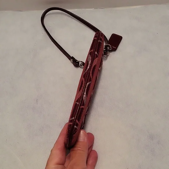 Coach Signature Wristlet - Picture 3 of 6